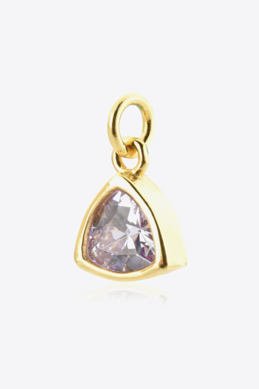 February Lavender Amethyst Birthstone Pendant - Dressy Clothing - Pendants - 