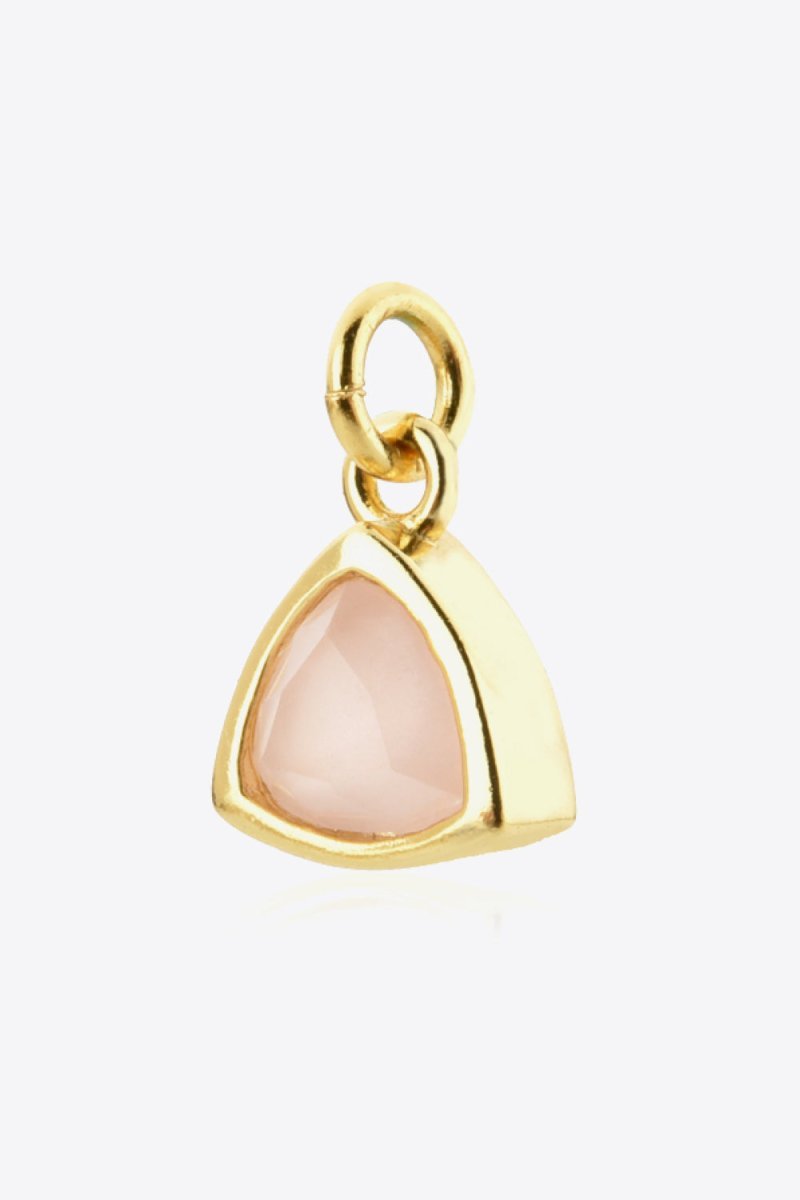 June Apricot Pearl Birthstone Pendant - Dressy Clothing - Pendants - 