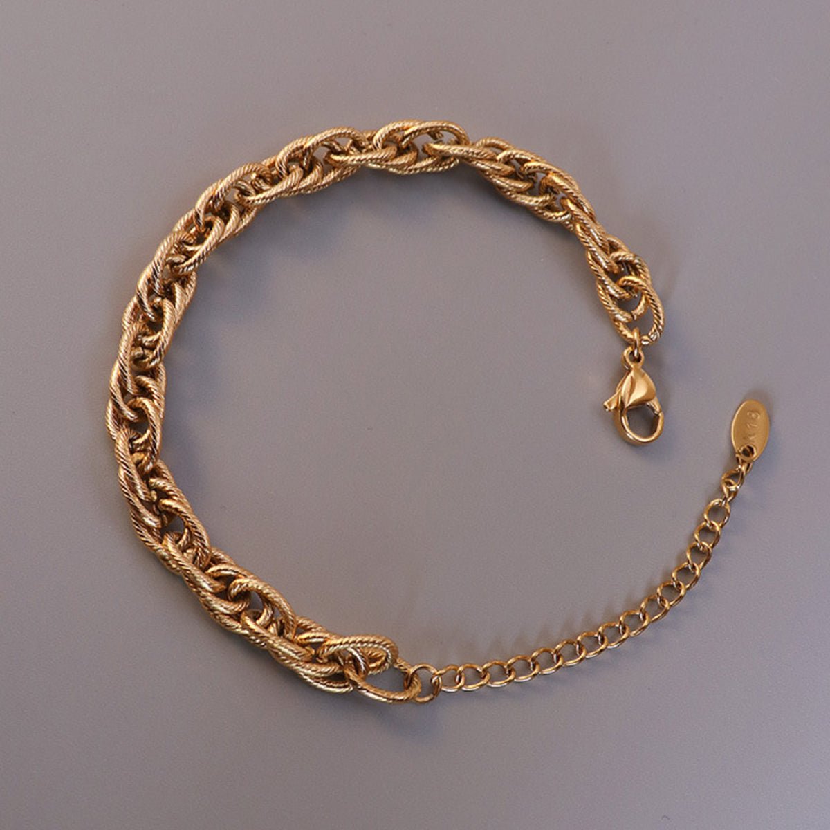 Titanium Steel Chain Bracelet - Dressy Clothing - Gold